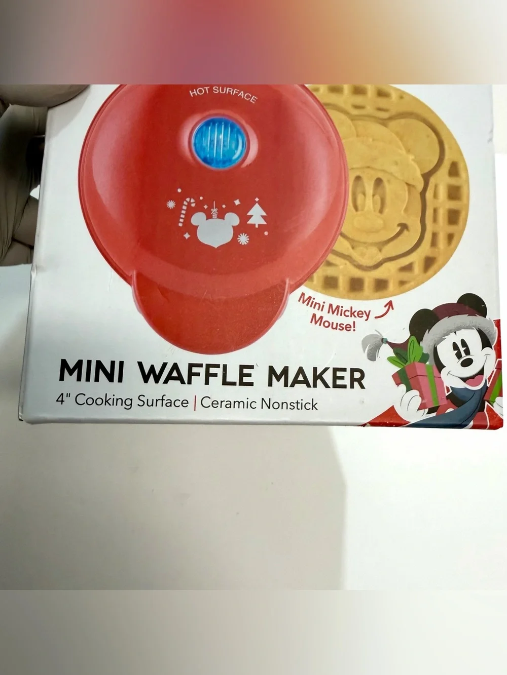 DASH Disney Mickey & Friends Mini Waffle Maker 4
